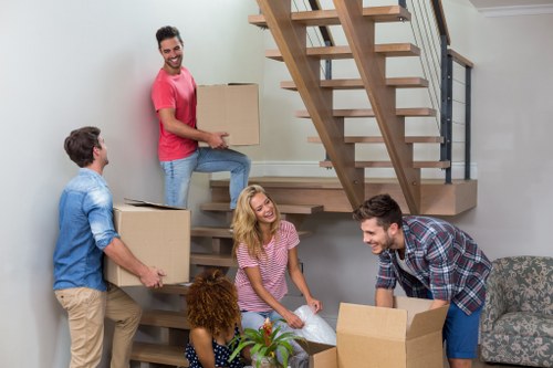Organised storage space supporting moving and renovation needs in Ealing