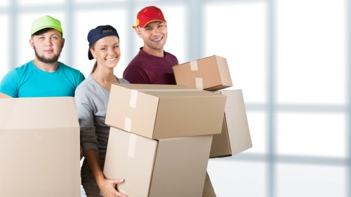 Careful loading of fragile items for small removals in Ealing