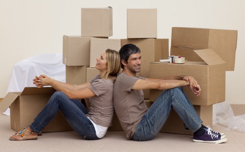 Spacious furniture storage unit in Ealing for long-term use