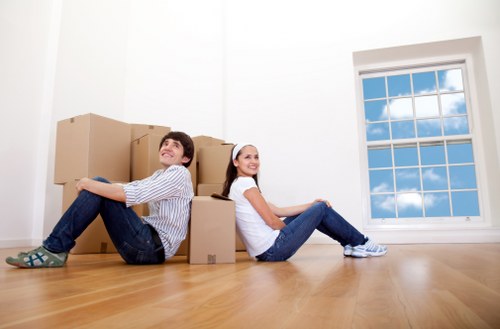 Secure packing materials for removals and transport