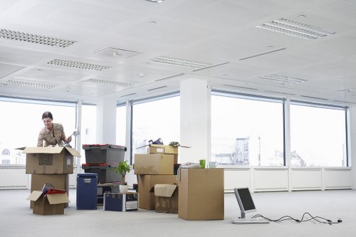 Packing and storing belongings securely in Ealing